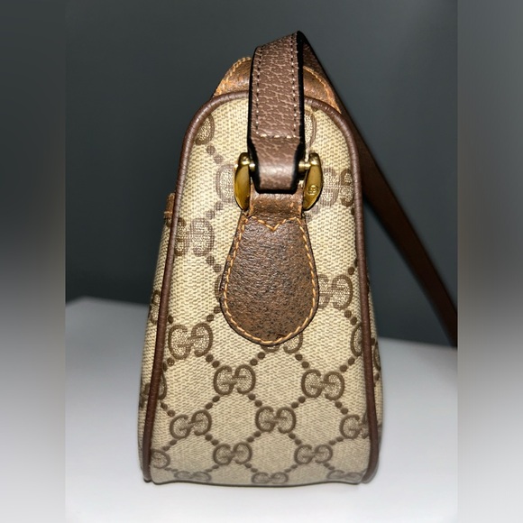 Gucci GG Canvas Web Sherry Line Shoulder Bag 89.02.032 - Picture 12 of 15
